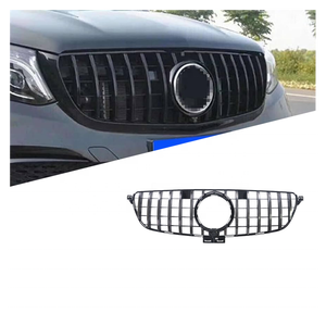 Parrilla Delantera Estilo GT para Mercedes-Benz <span class=keywords><strong>GLE</strong></span> W166 Facelift GLe350 300 400 Modificación 2016 2017 2018 2019 - Product Image 1
