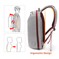 Sac à dos antivol étanche de 15.6 pouces, pack d'ordinateur portable pour collège d'affaires, arche de Charge USB, Chromebook à vendre, nouvelle collection