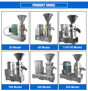 Machine de broyage et de traitement des céréales humides, du blé, du maïs, des noix et du beurre de cacahuète en acier inoxydable - Product Image 5
