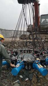 Verstelbare Beton Stapel Hoofd Cutter Hydraulische Stapel Breaker Round_Square Stapel - Product Image 2