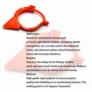 Ajuste telescópico de 24mm a 30mm Indicador de tuerca de rueda Indicador suelto Amarillo Verde Naranja para camión Remolque Autobús - Product Image 6