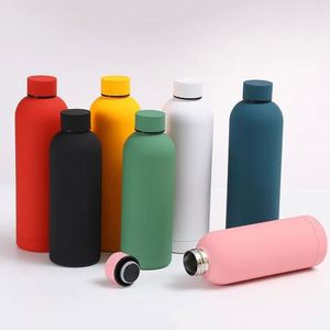Lightweight Compact 304 Stainless Flask Daily Walking Jogging Fitness <b>Water</b> <b>Container</b> Custom Laser Printing Support - Product Image 2