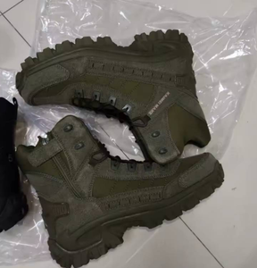 DFU01 UNZHUO MAKE Bottes de randonnée et de désert vert kaki marron pour l'entraînement en extérieur, en stock, vente en gros - Product Image 6