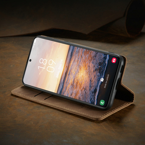 Funda magnética de cuero con tapa para teléfono móvil Samsung, Cartera de lujo para <span class=keywords><strong>galaxy</strong></span> S23, S22, S21, Ultra, S10, S9, S8 plus, A33, A53, A02S - Product Image 3