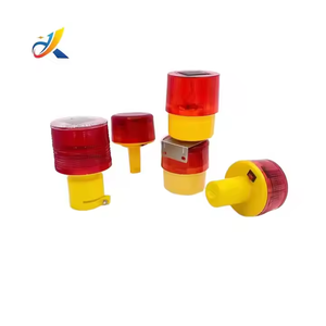 Luce di Segnalazione Lampeggiante Solare Impermeabile per Costruzioni <span class=keywords><strong>Stradali</strong></span> e Allarmi di Emergenza - Product Image 1
