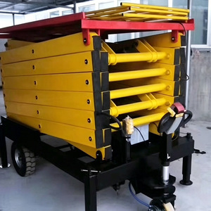 Plataforma Elevadora Hidráulica Móvil Yu Hua YH, Plataforma de Trabajo Eléctrica para Reparación de Vehículos en Taller - Product Image 1