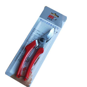 กรรไกรตัดแต่งกิ่ง Abs Alice 120dx สแตนเลสสีแดง สำหรับมือขวา เครื่องมือทำสวนสำหรับตัดต้นไม้ผลไม้และดอกไม้ - Product Image 1