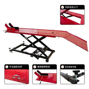 Hoge Kwaliteit Motorfiets Motor Hydraulische Schaar Lifter Driewieler Tafel Hydraulische Heftafel Met Ce Voor Werkplaats - Product Image 2