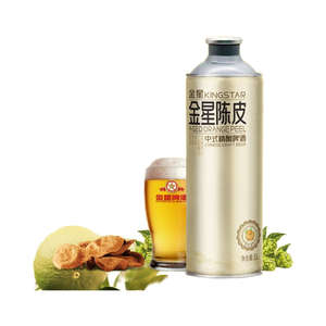 Bir Kerajinan Cina Kingstar Kulit Jeruk Kering 4.1% Rendah Alkohol Warna Terang Kemasan Botol & Kaleng - Product Image 3