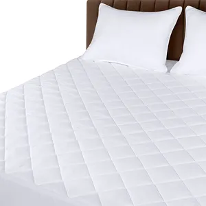 Waterproof Disposable Washable Bedding Quilted Fitted Mattress Topper Protector Mattress Cover Stretches up