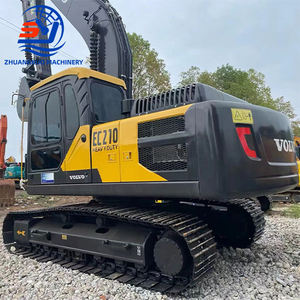Fuente de Suministro Directo de Equipos Usados de Gran Tamaño, Excavadoras Volvo EC210 Usadas de 21 Toneladas, Excavadoras Originales Usadas Volvo EC210 - Product Image 2