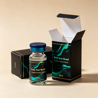 Étiquettes autocollantes étanches de petite taille, impression de haute qualité, étiquettes de flacon en PP imperméables, étiquettes de flacon de peptides 10ML, pour flacons de 10ML, 20ML, 30ML