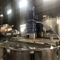 Huashang Custom Industrial RVS verticale stoomverwarmde gejackete ketel voor de productie van groenten, tarwe en voedsel.