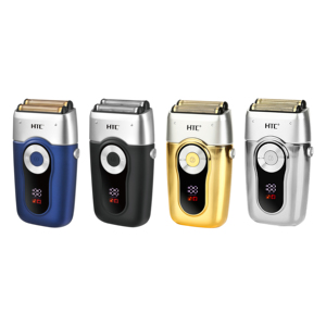 Rasoio Elettrico <span class=keywords><strong>per</strong></span> <span class=keywords><strong>Barba</strong></span> HTC GT-667 <span class=keywords><strong>per</strong></span> Uomo, Rasoio a Lamina <span class=keywords><strong>Professionale</strong></span> Ricaricabile - Product Image 4