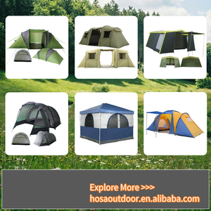 Tenda da <span class=keywords><strong>Campeggio</strong></span> HOSA di Alta Qualità, Grande e Leggera, in Poliestere Impermeabile, per Famiglie, Montagna e Foresta - Product Image 6