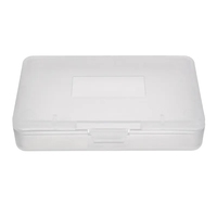 Étui transparent pour cartouche de jeu GBC, coque de protection pour Gameboy Advance, étui de rangement pour cartouche, housse anti-poussière