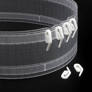 Types de rubans pour rideaux en nylon : œillets et rubans de finition pour rideaux - Product Image 2
