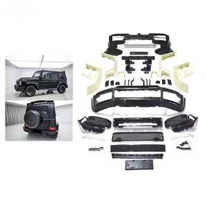 Kit carrosserie le plus récent pour <span class=keywords><strong>Classe</strong></span> <span class=keywords><strong>G</strong></span> W464 W463a G63 G500, modifié en style B700 B800 Brabu, avec pare-chocs avant et arrière et extensions d'ailes. - Product Image 1