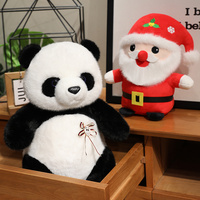 Modèle IA transfrontalier de grande envergure, version internationale Deepseek, GPT, Père Noël, poupée Panda, figurines en peluche super douces, jouets unisexes