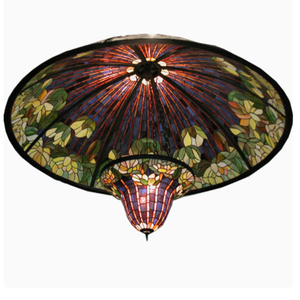 Lampes suspendues inversées Rosebush pour la décoration de plafond de bar, <span class=keywords><strong>vitrine</strong></span> de <span class=keywords><strong>magasin</strong></span>, cloison, lampe suspendue en verre teinté - Product Image 1