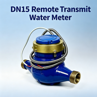 Compteur d'eau à distance pour l'immobilier, DN15, multi-jets, type sec, photoélectrique, à lecture directe, pour une utilisation durable