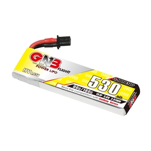 GNB GAONENG 1S 3.8V HV 530mAh 90C A30 แบตเตอรี่ลิโปแบบมีสายพาวเวอร์วูป MCPX EMAX Tinyhawk Brushless Kingkong Tiny7 Beta75S - Product Image 1