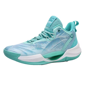 Chaussures de basket-ball pour hommes et femmes, baskets basses à lacets, semelle intermédiaire en EVA, semelle extérieure en caoutchouc, maille respirante, chaussures de sport de mode pour l'extérieur, chaussures de course - Product Image 4