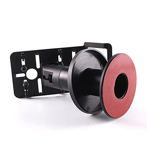Support de terminal de point de vente portable en gros, rotation à 360 degrés, support réglable avec câbles dissimulés, noir - Product Image 4