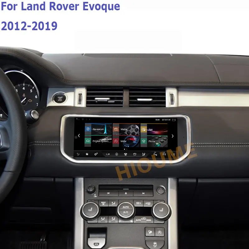 Radio <span class=keywords><strong>Dvd</strong></span> Mobil Android 11 8 + 128G, Pemutar Multimedia <span class=keywords><strong>GPS</strong></span> untuk Land Rover Range Rover Evoque LRX L538 2012-2019 Harman Bosch Host