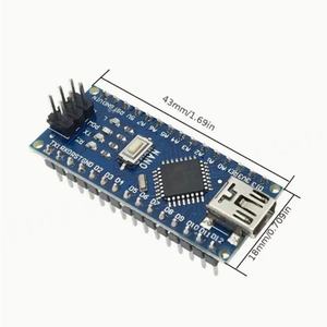 Mini/Tipo-C/Micro USB CH340 para Nano 3.0 ATmega328P Placa Controladora para Arduino CH340G Nano V3.0 ATmega328 - Product Image 3