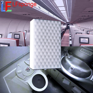 Máy bay cabin làm sạch miếng bọt biển melamine ma thuật tẩy trắng sang trọng máy bay phản lực tư nhân Rửa miếng bọt biển máy bay sạch Pad - Product Image 3