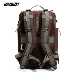 लैम्गोई कस्टम वॉलफपैक बैकपैक फिटनेस स्पोर्ट्स बैग जिम बैकपैक बेल्ट धारक के साथ कस्टम सामरिक बैकपैक - Product Image 3