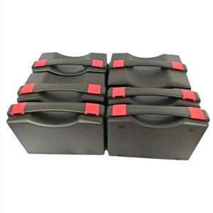 Maletín de Plástico Pequeño de Alta Calidad DF PP104A 104B 6L 6.5L 7L, Caja de Herramientas Rígida Negra con Espuma Personalizada - Product Image 3