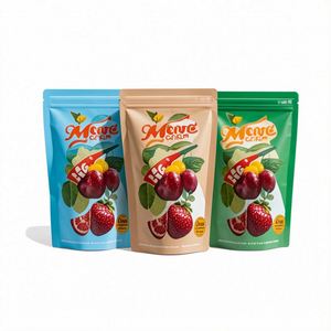 Bolsas de Embalaje para Alimentos Congelados con Impresión de Logotipo Personalizado, Bolsas de Almacenamiento de Alimentos de Plástico Laminado de Grado Alimenticio para Congelador - Product Image 3