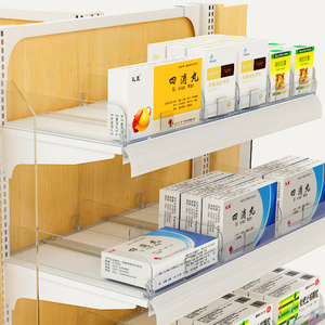 19/33/40mm nhựa có thể điều chỉnh Kệ Pusher Kích thước <span class=keywords><strong>rack</strong></span> cho thuốc lá Quản Lý Sử dụng rộng rãi Nguồn cung cấp siêu thị - Product Image 3