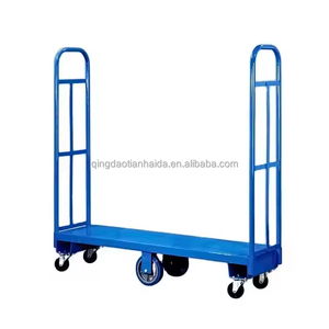 Chariot de manutention industriel robuste en métal pour entrepôt - Product Image 3