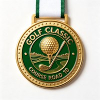 Médailles personnalisées de qualité supérieure pour les tournois sportifs, les championnats et les compétitions - Médailles de récompense sportives avec ruban coloré