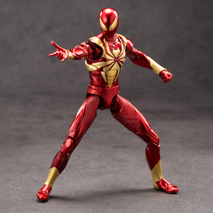 ZD Toys <span class=keywords><strong>Marvel</strong></span> Spider-Man - Iron Spiderman Suit, <span class=keywords><strong>figurine</strong></span> articulée à l'échelle 1/10, modèle de <span class=keywords><strong>collection</strong></span>, figurines à collectionner - Product Image 5