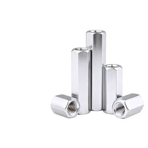 Boulon à double extrémité en acier inoxydable A2 A4 avec écrou et rondelle plate à ressort - Product Image 1