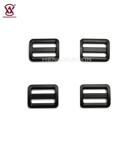 Boucle de ceinture réglable en gros, boucle en plastique à double boucle, glissière de réglage, boucle tri-glissière pour sac à dos - Product Image 3