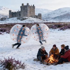 Ballon gonflable humain antidérapant pour activités <span class=keywords><strong>de</strong></span> plein air sur <span class=keywords><strong>la</strong></span> neige, idéal pour les stations <span class=keywords><strong>de</strong></span> <span class=keywords><strong>ski</strong></span> – Vente en gros - Product Image 2