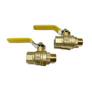 Válvula de Bola de Latón para Gas con Certificación de Solución Integral, 600 psi, Rosca NPT o BSP Macho/Hembra de 1/2 y 3/4 Pulgadas, con Palanca Manual Larga - Product Image 5