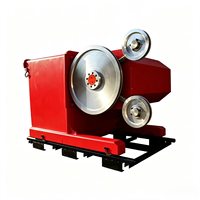 Machine à scier au fil diamanté CNC KUNHENG DTSJ-800/900, machine automatique de découpe de blocs de pierre de carrière pour l'extraction du granit et du marbre