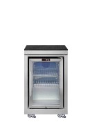 Ensemble de cuisine extérieure modulaire avec évier et réfrigérateur, barbecue à gaz pour jardin et terrasse