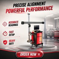 Caméra d'alignement de roues 3D certifiée CE Chen Tuo CT-505 8MP industrielle, capacité maximale de roue 150 kg, pour service automobile, 2,2 kW 220 V