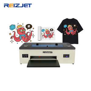 Erasmart L1800/DX5/R1390 Máquina de Impresión textil de camisetas de película PET pequeña <span class=keywords><strong>A3</strong></span> DTF Impresora de cama plana y secador Dtf para DTF - Product Image 1