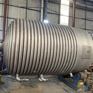 Reactor de polipropileno polivinílico Estructura de almohadilla de tanque de acero inoxidable Línea de producción de pegamento de fusión en caliente - Product Image 6