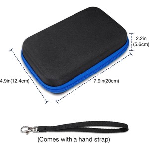 Estuche para afeitadora de EVA para hombre Estuche de transporte de muñeca portátil Bolsa con cremallera para <span class=keywords><strong>recortadora</strong></span> de barba <span class=keywords><strong>Gillette</strong></span> - Product Image 3