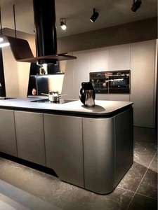 ตู้เก็บของสแตนเลสชุดครัว304ภูเขาไฟแขวนผนังตู้ครัวพร้อมเกาะตามสั่ง - Product Image 4