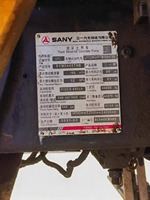 Camión Bomba de Concreto Usado Original Sany de 56m, Año 2021, Chasis Sany, Bomba de Brazo Montada en Camión Diésel